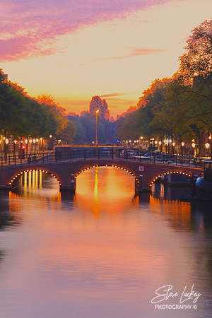 Sunset, Amsterdam, Netherlands