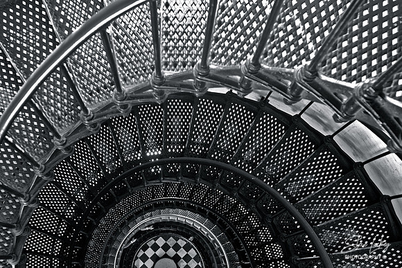 Lighthouse Tower Staircase, St Augustine, FL