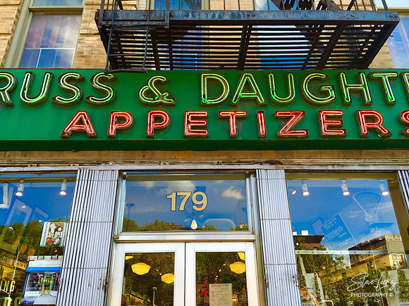 Russ & Daughters, E. Houston Street, Manhattan, NY
