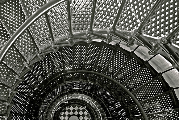 Lighthouse Tower Staircase, St Augustine, FL