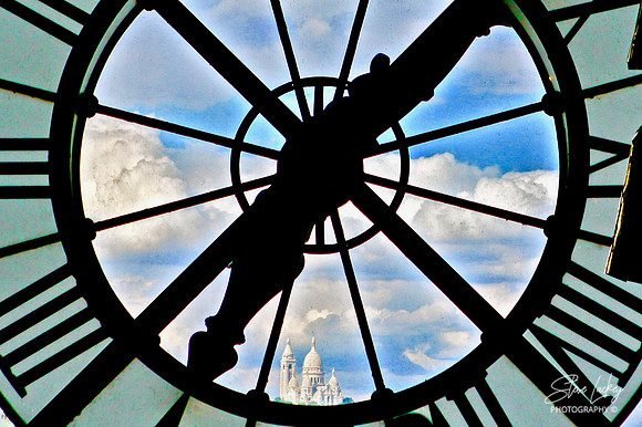 View of Sacre Couer Basilica, Paris, France