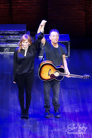 Bruce Springsteen and Patti Scialfa, Walter Kerr Theatre, New York, NY