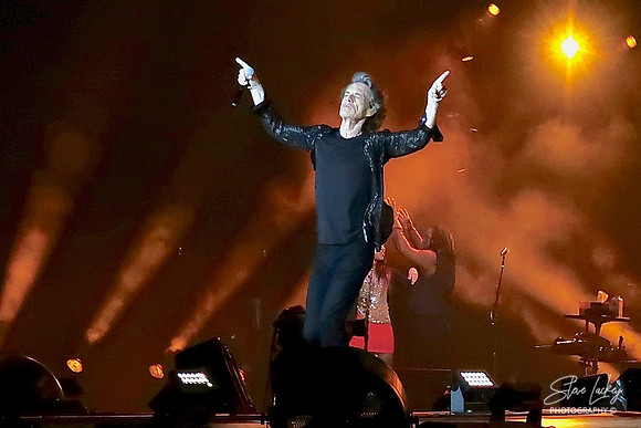 Mick Jagger, Rolling Stones, Foxborough, MA, Gillette Stadium, 7/7/2019