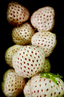 White strawberries